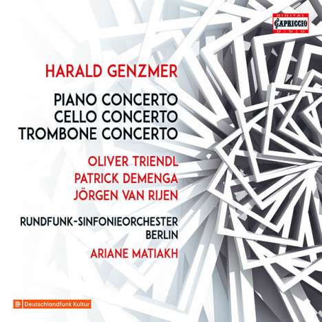 Harald Genzmer (1909-2007): Klavierkonzert Nr. 1 (1942), CD