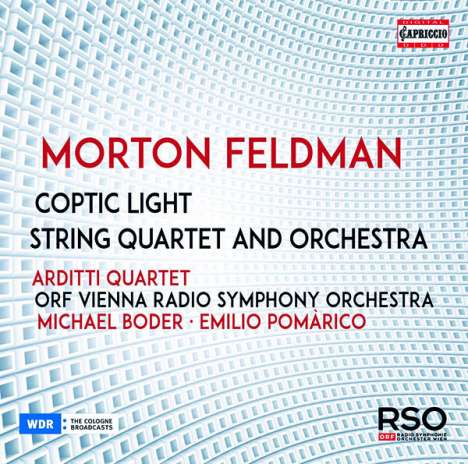 Morton Feldman (1926-1987): String Quartet and Orchestra, CD