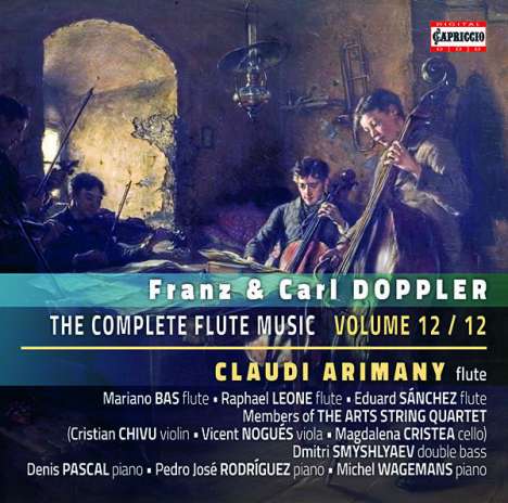 Franz (1821-1883) &amp; Carl (1825-1900) Doppler: Kammermusik mit Flöte Vol.12, CD