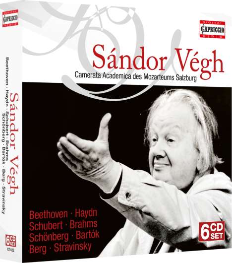 Sandor Vegh dirigiert die Camerata Academica des Salzburger Mozarteums, 6 CDs