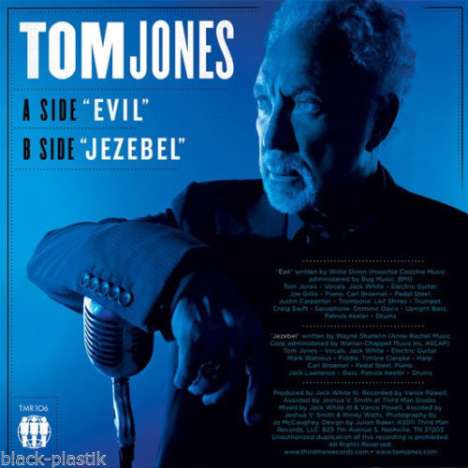 Tom Jones: Evil/Jezebel, Single 7"