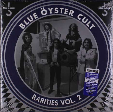 Blue Öyster Cult: Rarities Vol. 2 (Limited-Edition) (Blue Vinyl), 2 LPs