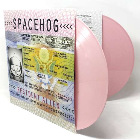 Spacehog: Resident Alien (Limited Edition) (Pink Vinyl), 2 LPs