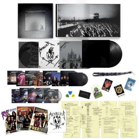 Metallica: Metallica (Deluxe Edition Box Set), 6 LPs, 14 CDs und 6 DVDs