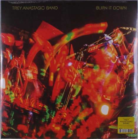 Trey Anastasio: Burn It Down (Live) (Plasma Orange Vinyl), 3 LPs