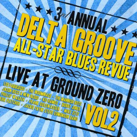 Delta Groove Live At Ground Zero Vol.2, CD