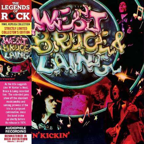 West, Bruce &amp; Laing: Live 'N' Kickin' (Limited Collector's Edition), CD