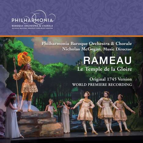 Jean Philippe Rameau (1683-1764): Le Temple de la Gloire, 2 CDs