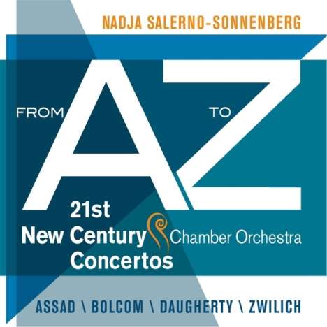 Nadja Salerno-Sonnenberg - From A to Z (21st New Century Concertos), CD