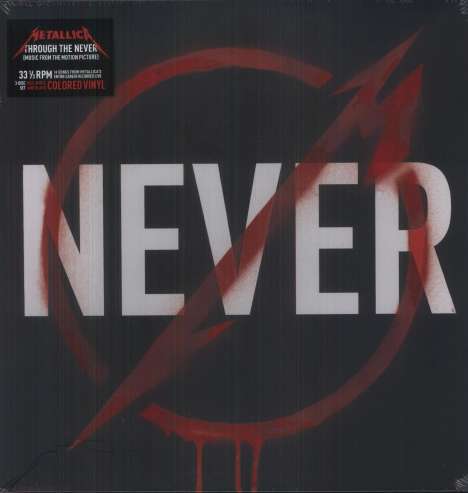 Metallica: Metallica Through The Never - Live (O.S.T.) (Limited Edition) (Triple Colored Vinyl), 3 LPs
