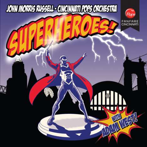 Filmmusik: Superheroes!, CD