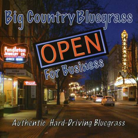 Big Country Bluegrass: Open For Business, CD