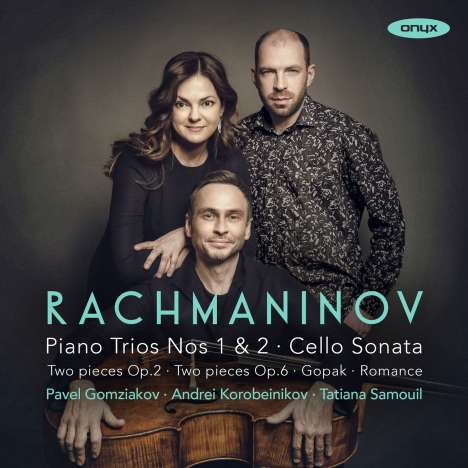 Sergej Rachmaninoff (1873-1943): Klaviertrios Nr.1 &amp; 2, 2 CDs