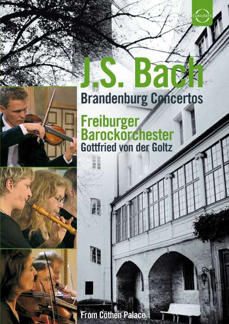 Johann Sebastian Bach (1685-1750): Brandenburgische Konzerte Nr.1-6, DVD