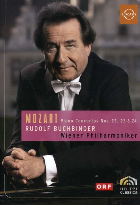 Wolfgang Amadeus Mozart (1756-1791): Klavierkonzerte Nr.22-24, DVD