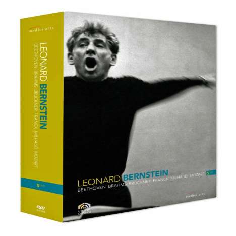 Leonard Bernstein - The Anniversary DVD Edition, 5 DVDs