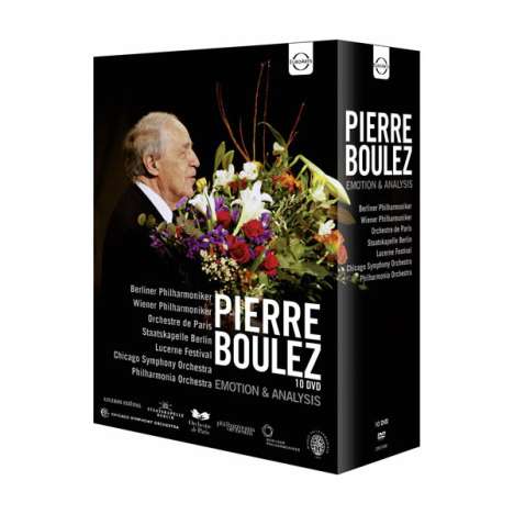 Pierre Boulez  - Emotion &amp; Analysis, 10 DVDs