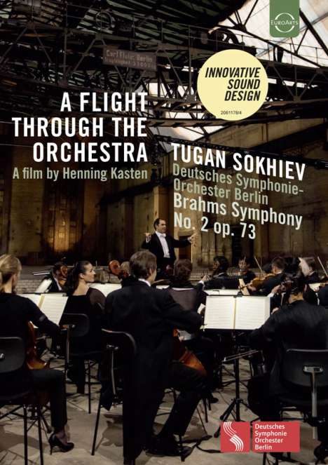 Johannes Brahms (1833-1897): Symphonie Nr.2 (A Flight through the Orchestra), DVD