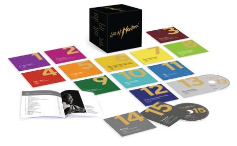 Live At Montreux (Collector’s Edition), 15 DVDs