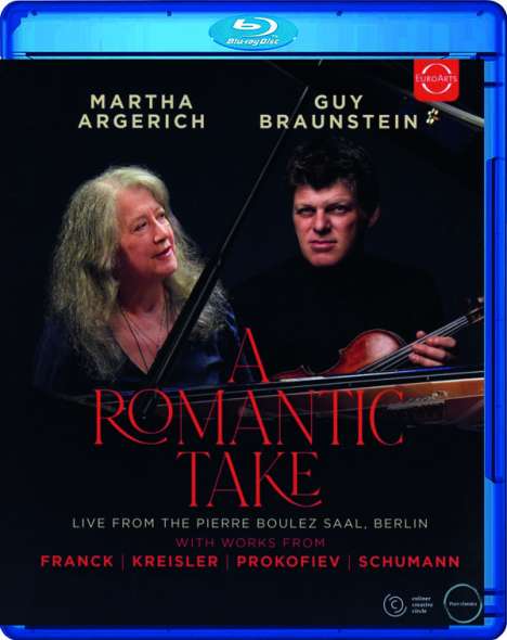 Guy Braunstein &amp; Martha Argerich - A Romantic Take, Blu-ray Disc