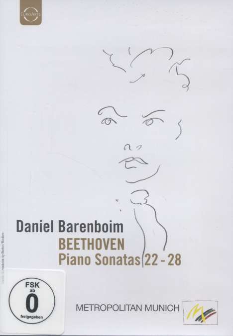 Ludwig van Beethoven (1770-1827): Klaviersonaten Nr.22-28, DVD