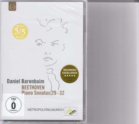 Ludwig van Beethoven (1770-1827): Klaviersonate Nr.29-32, DVD