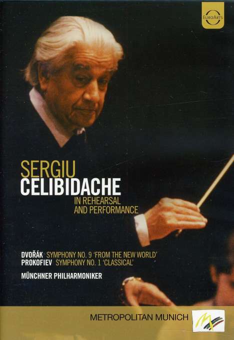 Sergiu Celibidache in Rehearsal and Performance, DVD