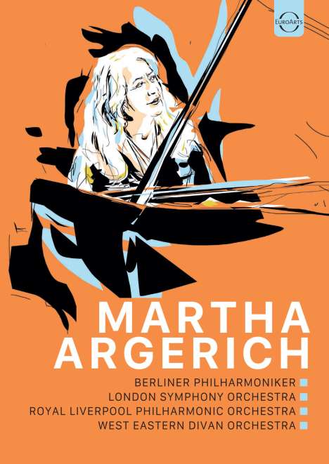 Martha Argerich - DVD-Edition, 6 DVDs