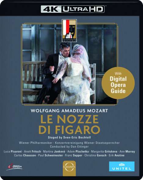 Wolfgang Amadeus Mozart (1756-1791): Die Hochzeit des Figaro (4K Ultra HD), Ultra HD Blu-ray