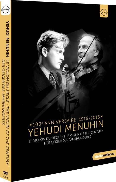Yehudi Menuhin - The Violin of the Century (100e Anniversaire 1916-2016), DVD