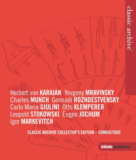 Classic Archive Edition Vol.4 - Conductors, Blu-ray Disc