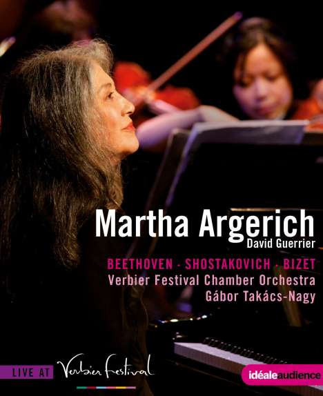 Martha Argerich - Live at Verbier Festival 2009 &amp; 2010, DVD