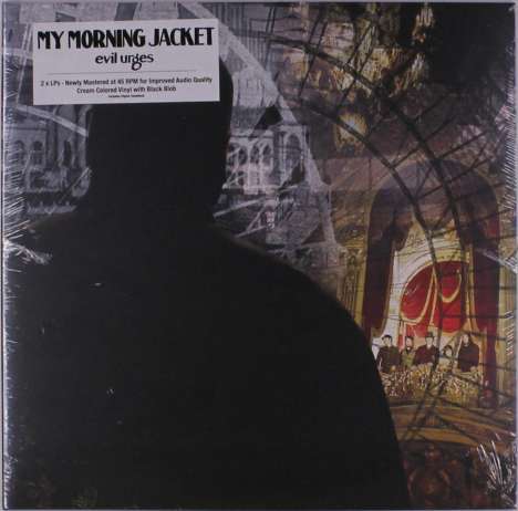 My Morning Jacket: Evil Urges (Cream W/ Black Blob Vinyl), 2 LPs