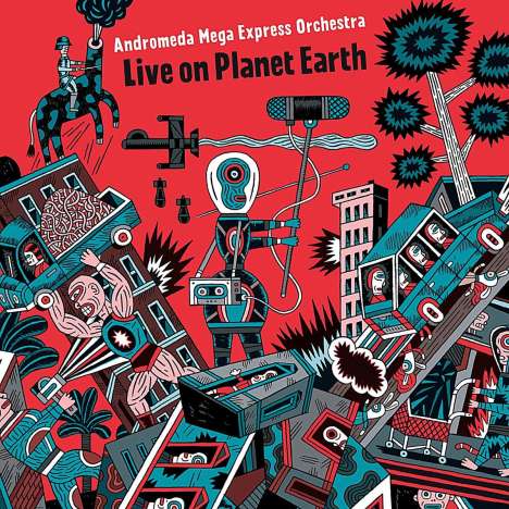 Andromeda Mega Express Orchestra: Live On Planet Earth, CD