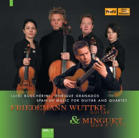 Friedemann Wuttke - Spanish Music for Guitar and Quartet, CD