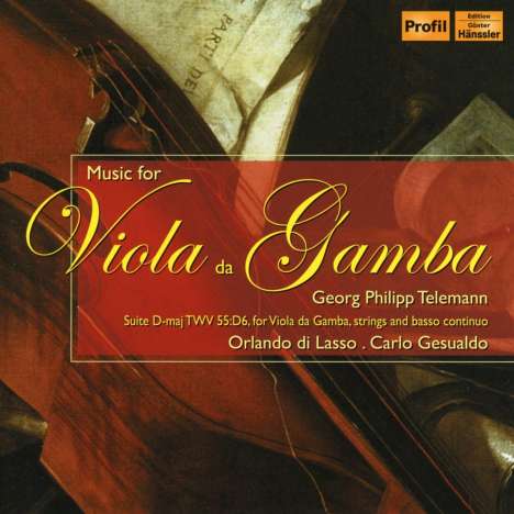 Georg Philipp Telemann (1681-1767): Ouvertüre (Suite) TWV 55:D6 für Viola da gamba,Streicher,Bc, CD
