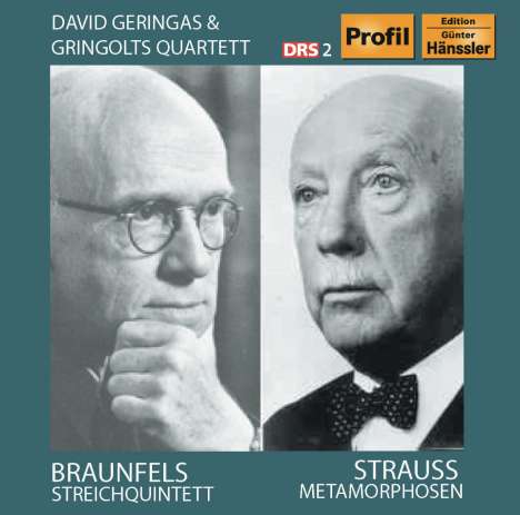 Walter Braunfels (1882-1954): Streichquintett op.63, CD