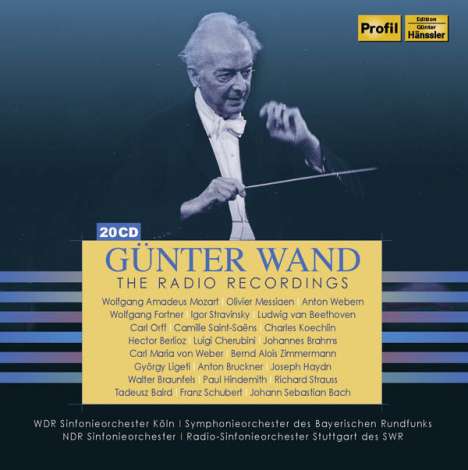 Günter Wand - The Radio Recordings, 20 CDs