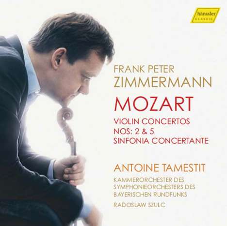 Wolfgang Amadeus Mozart (1756-1791): Violinkonzerte Nr. 2 &amp; 5, CD