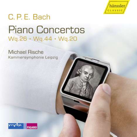 Carl Philipp Emanuel Bach (1714-1788): Klavierkonzerte Wq.20,26,44, CD