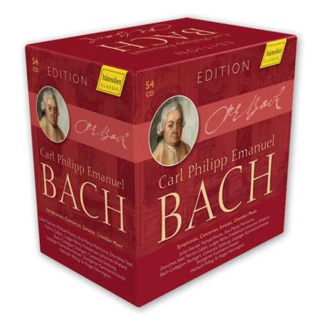 Carl Philipp Emanuel Bach (1714-1788): Carl Philipp Emanuel Bach Edition, 54 CDs