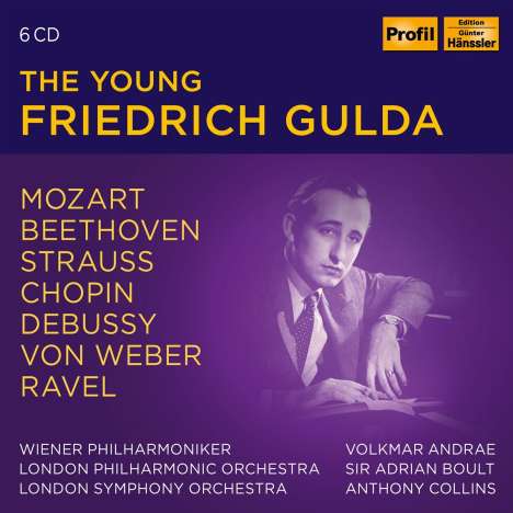 The Young Friedrich Gulda, 6 CDs