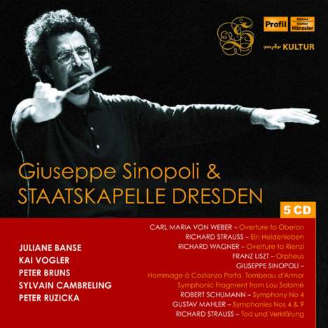 Giuseppe Sinopoli &amp; Staatskapelle Dresden, 5 CDs