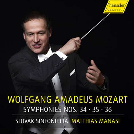 Wolfgang Amadeus Mozart (1756-1791): Symphonien Nr.34-36, CD