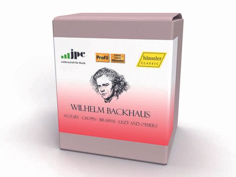 Wilhelm Backhaus - Mozart,Chopin,Brahms,Liszt and others (Exklusiv-Set für jpc), 5 CDs