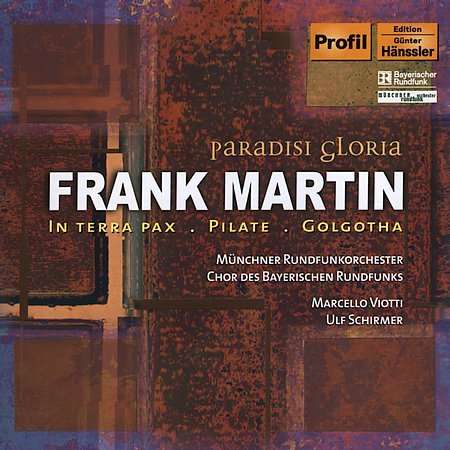 Frank Martin (1890-1974): Golgotha, 3 CDs