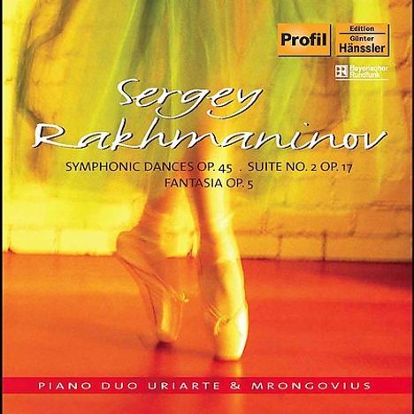 Sergej Rachmaninoff (1873-1943): Suiten für 2 Klaviere opp.5 &amp; 17, CD
