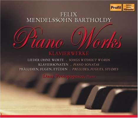 Felix Mendelssohn Bartholdy (1809-1847): Klavierwerke, 8 CDs