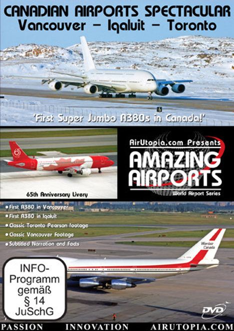Canadian Airports Spectacular II, DVD
