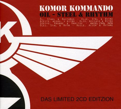 Komor Kommando: Oil,Steel &amp; Rhythm+das, 2 CDs